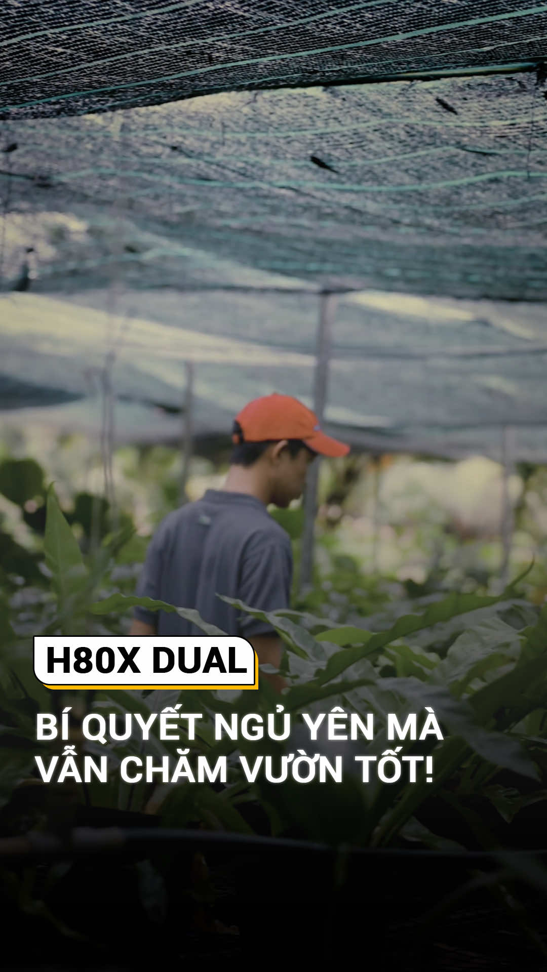 Có ai đã từng lo đến mất ngủ vì phải bảo vệ vườn vào ban đêm chưa 🤔 Mình chưa…Vì mình đã có H80x Dual 👏#EZVIZ  #EZVIZVietnam #H80xDual #cameraanninh #camerangoaitroi #cameradem