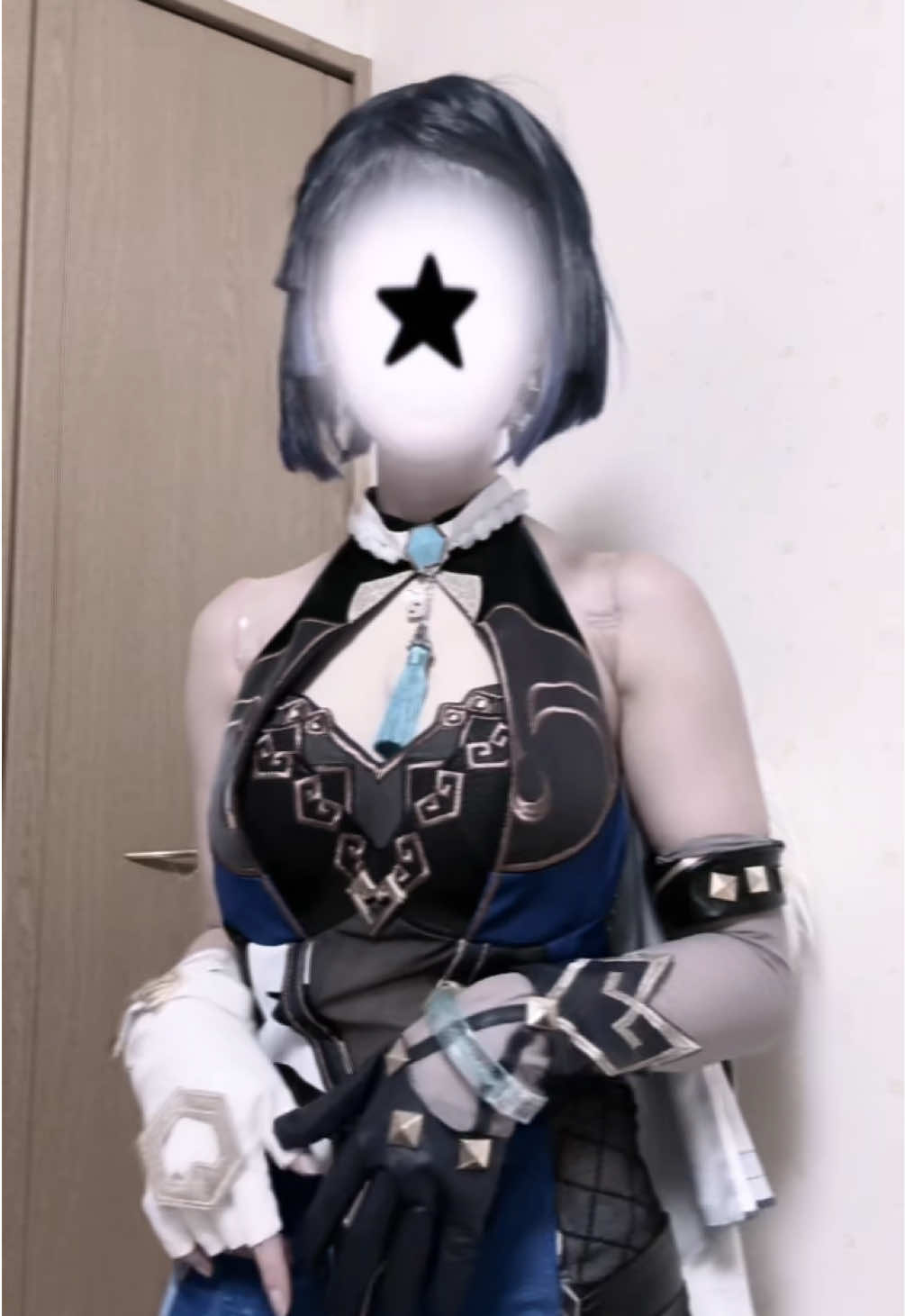 夜蘭の新衣装楽しみ過ぎていっぱい撮り溜めちゃった🎲💧💙 #原神コスプレ #夜蘭コスプレ #yelan #GenshinImpact #cosplay 