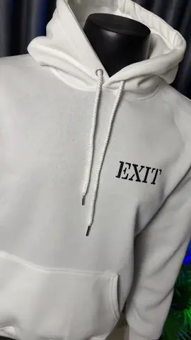 Áo hoodie EXIT-Signature chữ Lưng nỉ bông form rộng BLACK OF nam nữ thu đông Local Brand#aohoodie #aohoodienamnu #aoni #thoitrang #outfit #viralvideo 