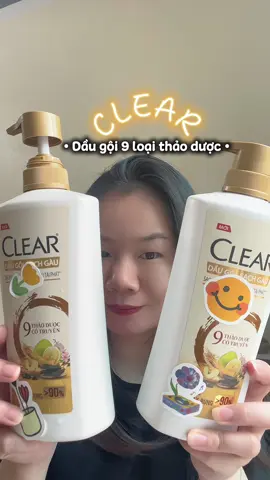Dầu gội Clear 9 loại thảo dược cải thiện tóc gàu ngứa #clear9thaoduoc #daugoiclear #clearthaoduoc #clear 