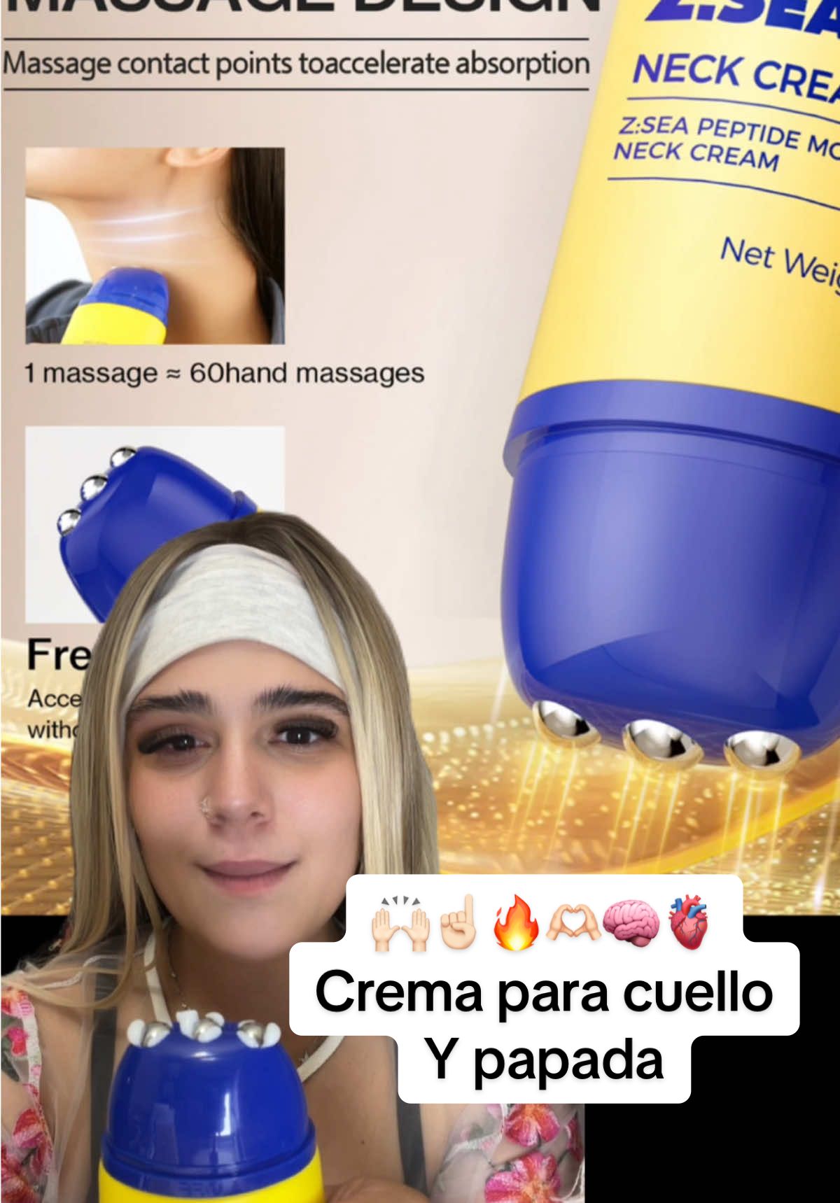 Crema para el cuello y papada  Afirma y mejora las líneas para saber más quédate hasta el final . ¿Dónde lo consigues ?  En el enlace del carrito naranja 🍊  #neckcream#cremadecuello#belleza#estetica#amorpropio#antiarrugas #cuidadodelapiel#flypシ #viral 