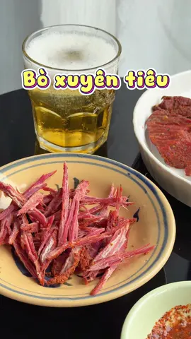 Bò xuyên tiêu mồi nhắm oke lắm nha cả nhà #MiuLinhmap #ancungtiktok #review 