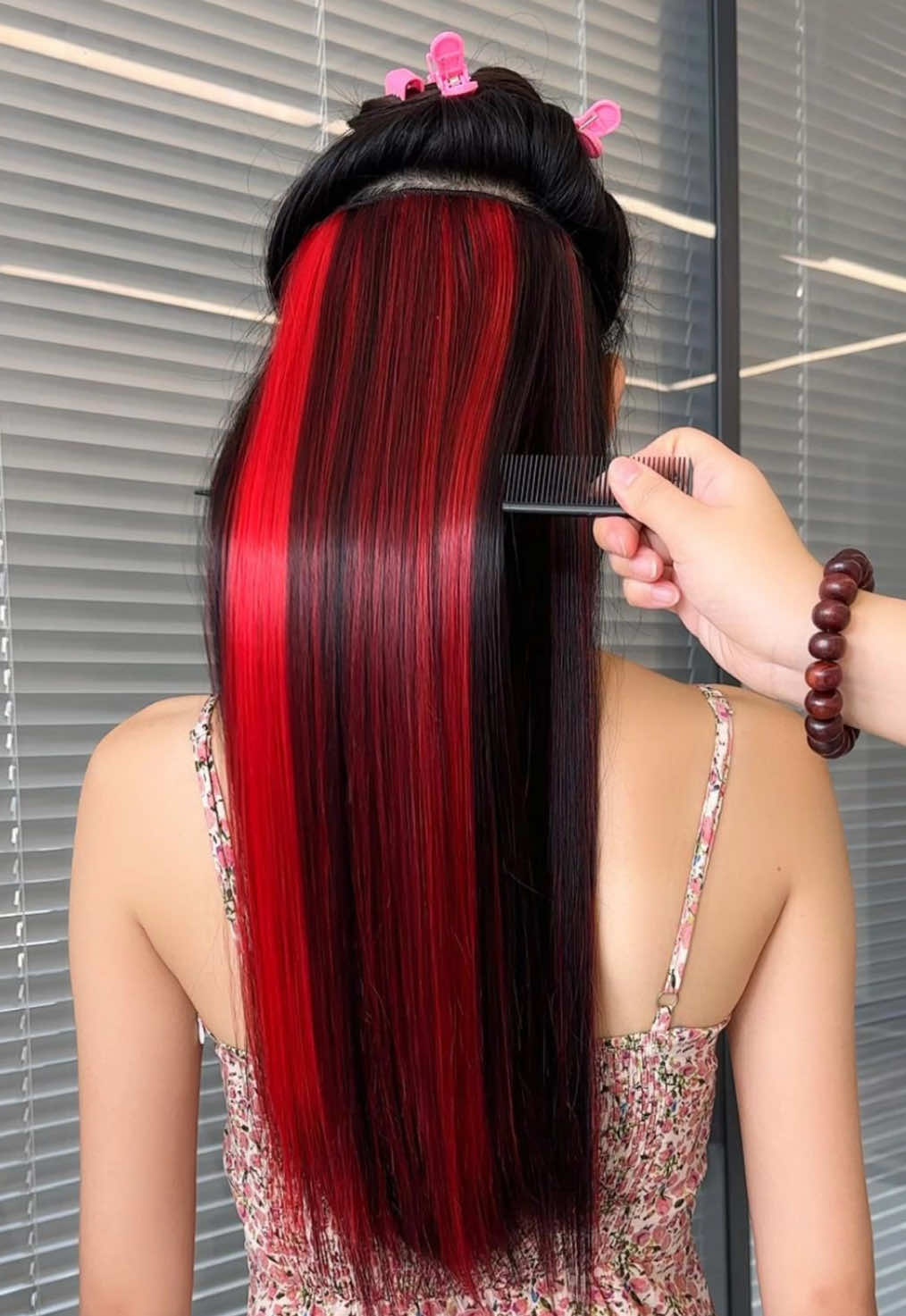 ❤️❤️❤️➕🖤🖤🖤#beautiful #tiktokshop #beautiful #wig #fyp 