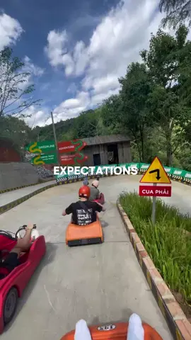 Hop into a go-kart for an adrenaline-fueled ride in 📍#vietnam 🏎️💨 Feel the speed, drift the corners, and race like a pro!🔥  Would you try this?✨ #vietnamtravel #travel  #gokart  ##outdoorfun  #dalat #fyf 
