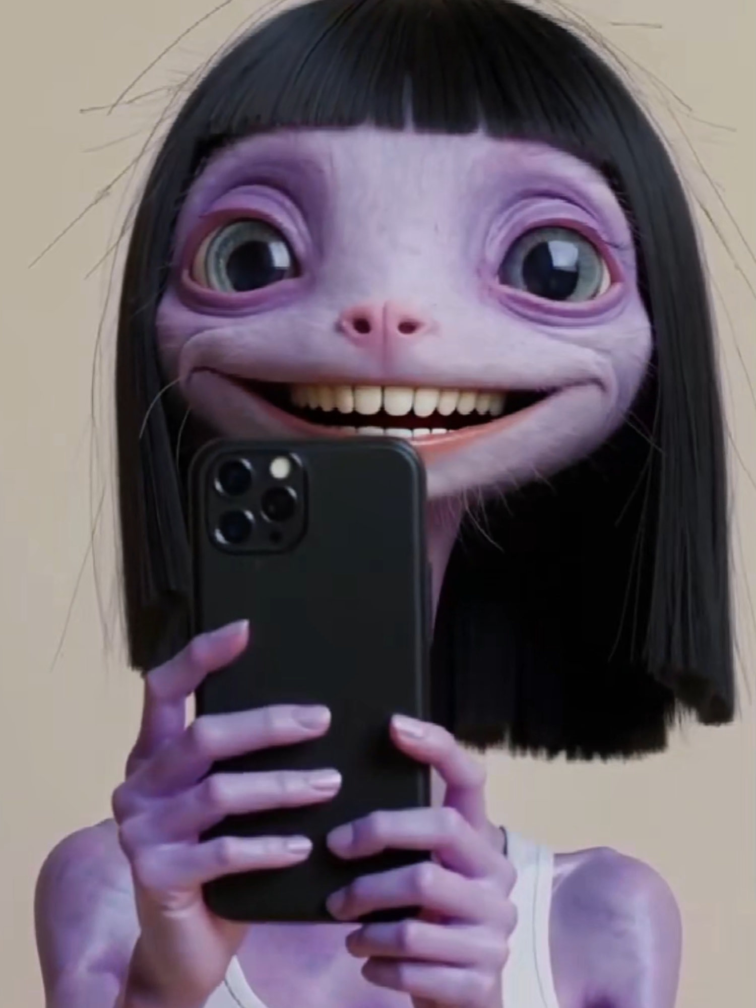 Jihyx Morganozia 🥶 #humor #weirdpets #tiktokfunny