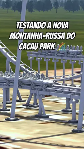 🎢 Testando a Ghostrider, a nova montanha-russa em construção no Cacau Park, que promete ser a mais alta e rápida da América Latina!  😃 Esse vídeo é uma simulação ilustrativa feita por mim no simulador NoLimits 2, baseada nas informações divulgadas do projeto real. #rollercoaster #montanharussa #cacaupark #fy #ghostrider #vekoma #parquedediversão #brasil #saopaulo 