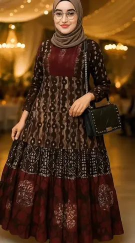 Gamis Twill Ori 2025 trend terbaru. Gamis Twill Ori. Pekalongan Dress Muslim Wanita Rayon Premium Tebal Cap Malaman Motif Prambanan#gamis #gamismurah #gamiskekinian #gamislebaran #gamiscantik 