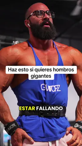 Haz que tus hombros crezcan con esto #entrenamiento #gym #consejos #workout #shoulders #shouldersworkout #emilioborn #gymtopz 