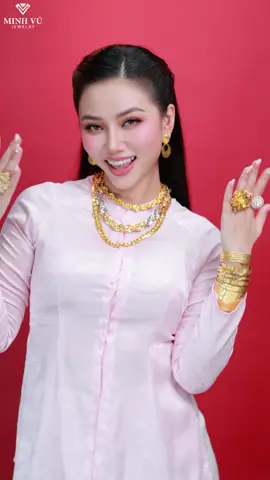 Cưới là zàng đeo tới nách liền 😆#ThyTho #tiemvangMinhVu #Minhvujewelry #congaimientay #trendy 