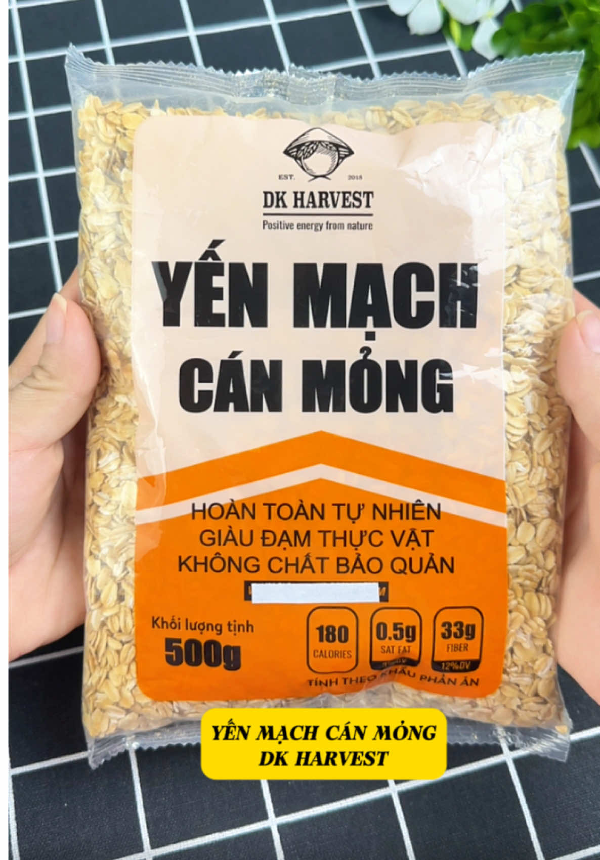 Giúp bổ sung đạm thực vật, giúp no lâu, tốt cho tim mạch. Phù hợp cho người ăn kiêng, người tiểu đường, người ăn theo chế độ healthy với Yến mạch cán mỏng nhà Dk Harvest #lethidiemmy97 #LaMyDay✨ #food #reviewfood #yenmachcanmong #yenmach #yenmachcanmongdkharvest #dkharvest 