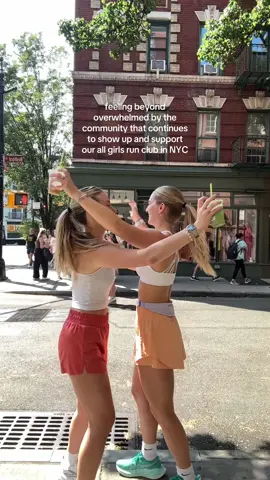 Third run club was such a success - thank you to everyone who came out!! See you all at the next one on August 24th 🏃🏼‍♀️👟 #run #Running #runner #runtok #runningcommunity #runningtiktok #girls #girlhood #runclub 