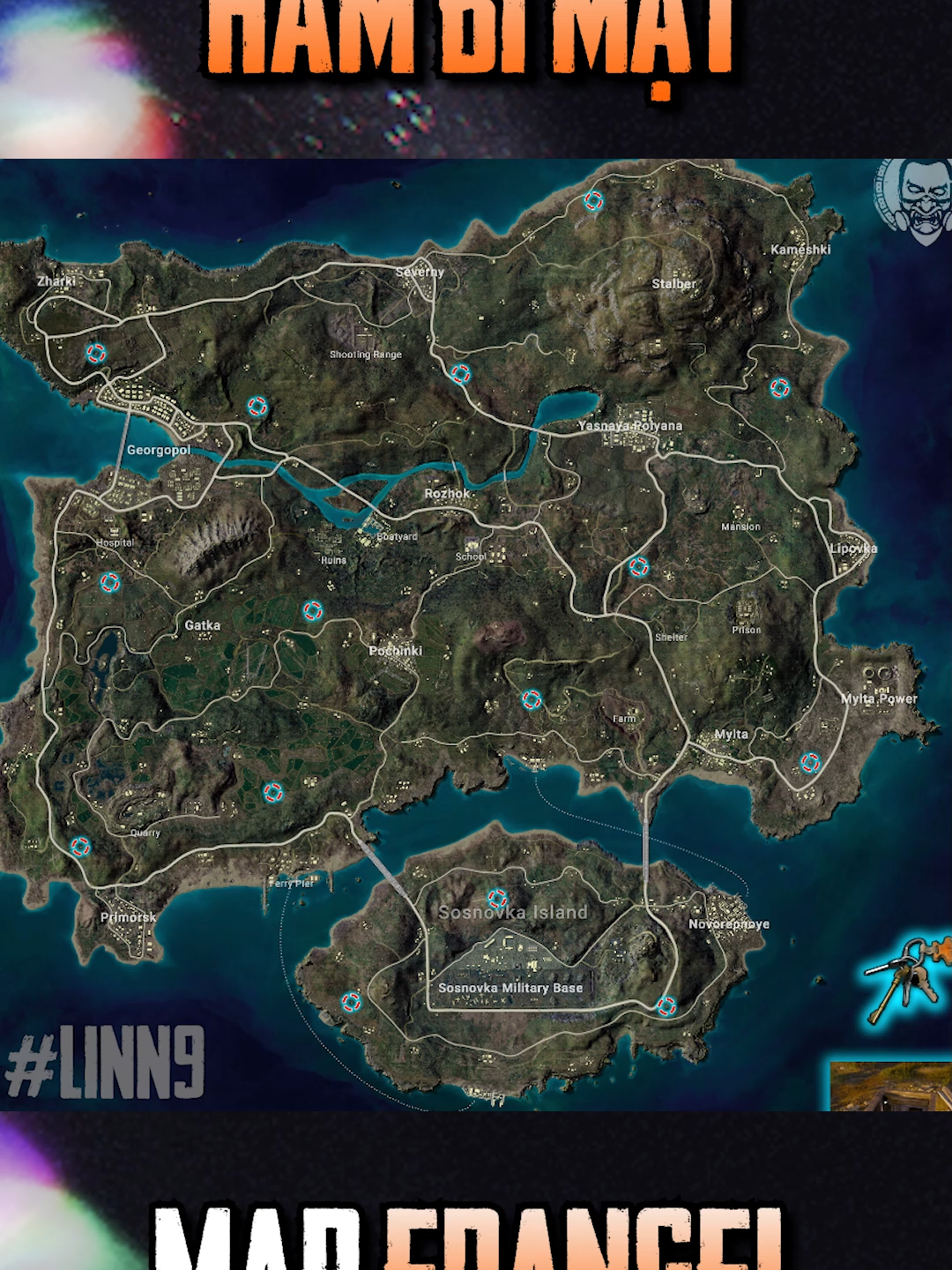 Khu hầm bí mật P.2 #linn9 #pubg #pubgmoblie #gaming #GamingOnTikTok #funnyvideo #girlgamer