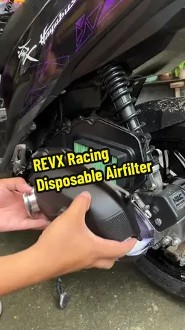 REVX Racing Disposable Airfilter for Click/Burgman/Nmax/Aerox/Pcx/Adv/Fazzio/M3/Mio/Sniper - High Performance Filters #revxairfilter #airfilter #click125i #airfilterforhondaclick #airfilterreplacement #revxracingairfilter 