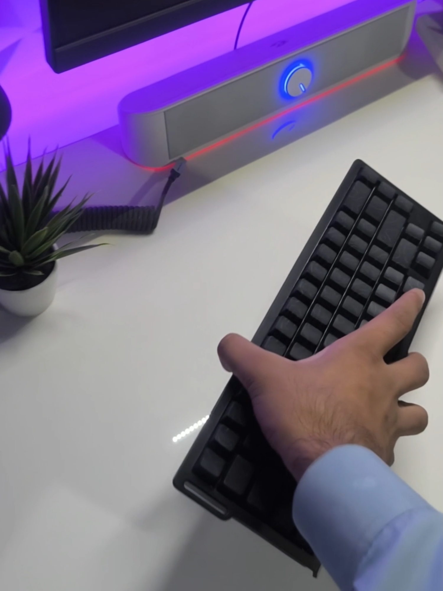 Attack Shark x66 keyboard is so sick The Attack Shark X66 is an absolute beast! 🔥 Sleek design, clicky keys, and perfect RGB vibes — this keyboard is built for gamers who want performance and style. 🕹️💡 #keyboard #tech #gaming