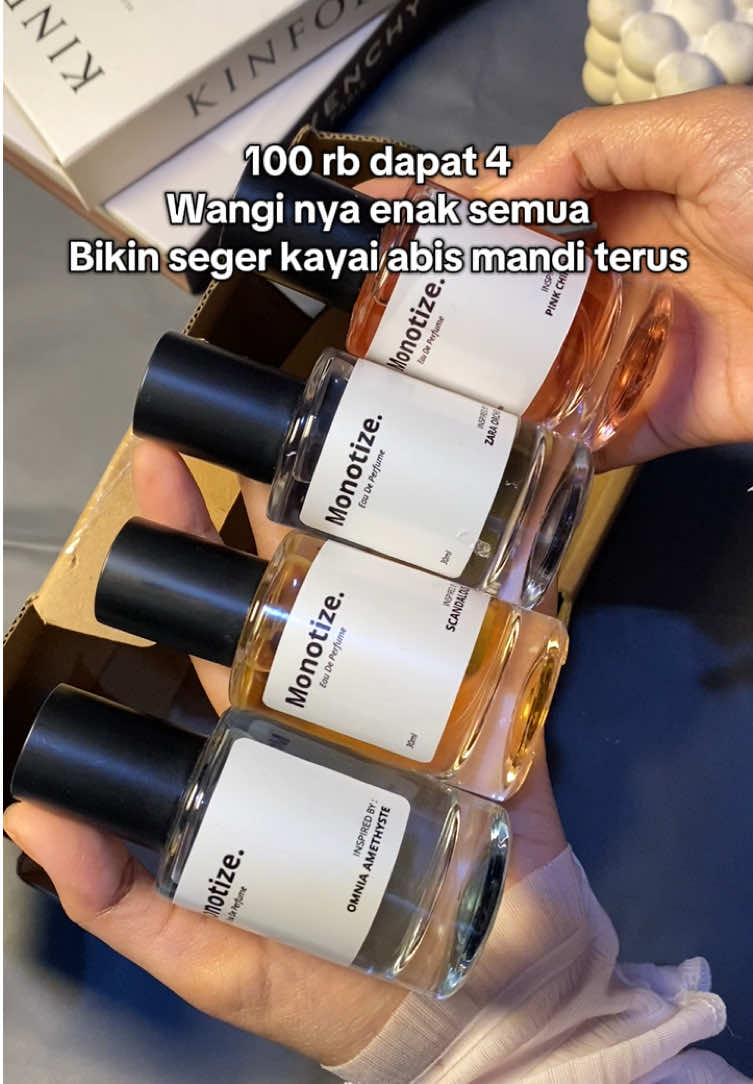Yasshh ini udah repurchase ke 3 kali nyaaa ✨✨✨ #parfum #parfume #monotizeparfume #parfummonotize #monotize 