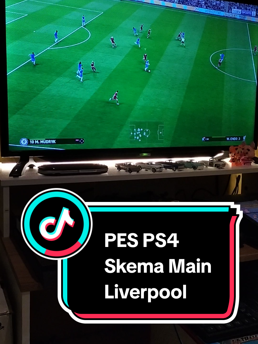 Gini caranya main dan dengan kamera yang oke punya 😆 #pes #playstation #game #gamer #Soccer #liverpool #real #kamera #fyp 