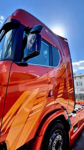 Scania 770 S Fire Edition 🔥 #scaniav8 #scania770sv8 #scaniav8 