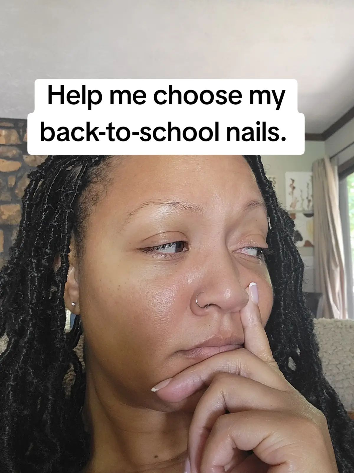 yeah, so I got my nails done already but wanted to do this trend, lol. #teachersoftiktok #fyp #teachersonbreak 