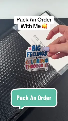 I will never stop being grateful for new orders 🫶 thank you so so much for supporting my small business! I hope you enjoy your coloring book 🥰 . . . . . . #SmallBusiness #Businessowner #Packanorder #Coloringbook #ASMR #Satisfyingsounds #mompreneur #shopsmall 