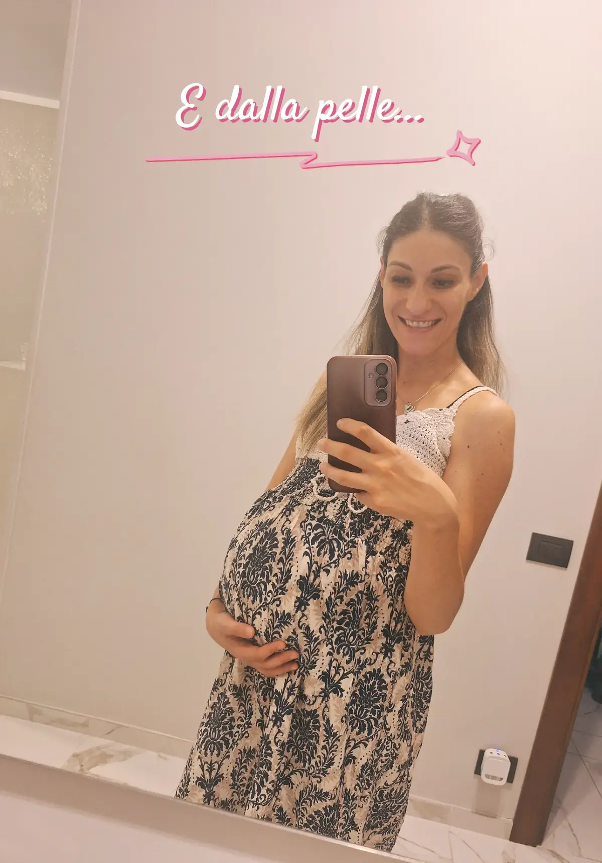 #momtobe #andiamoneiperte #dallapellealcuore #cuoremio #🩷 #bambinamia #pregnant #momgirl 