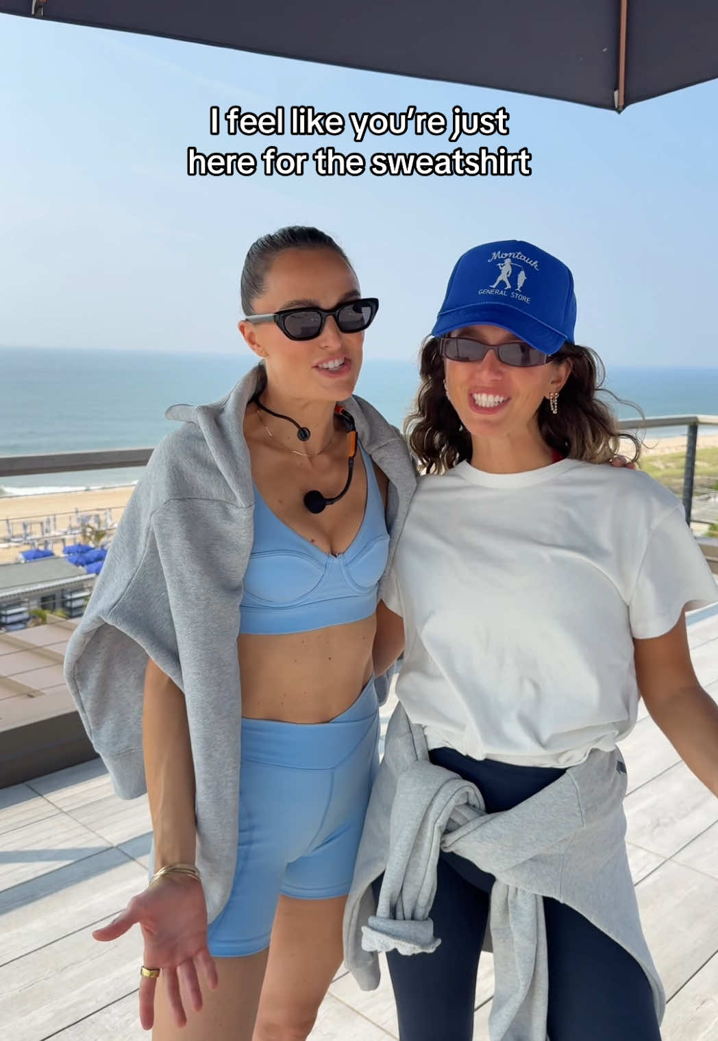 Best morning celebrating our exclusive new sweatshirt!! @chelsea parke @Parke @The Sculpt Society @Kit Keenan @DaniellePheloung 