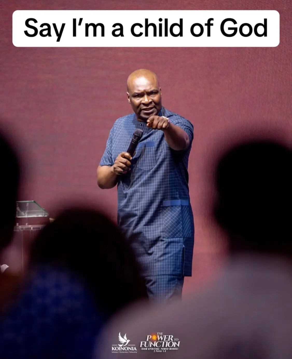 #apostlejoshuaselmannimak #koinoniaglobal #imachildofgod #inspiration #christaintiktok 