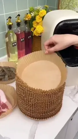 Forma Forro Protetor de papel antiaderente descartáveis para Airfryer Fritadeira elétrica #FormaDePapel #ForroDePapel #ProtetorDePapel #Airfryer #FritadeiraEletrica 