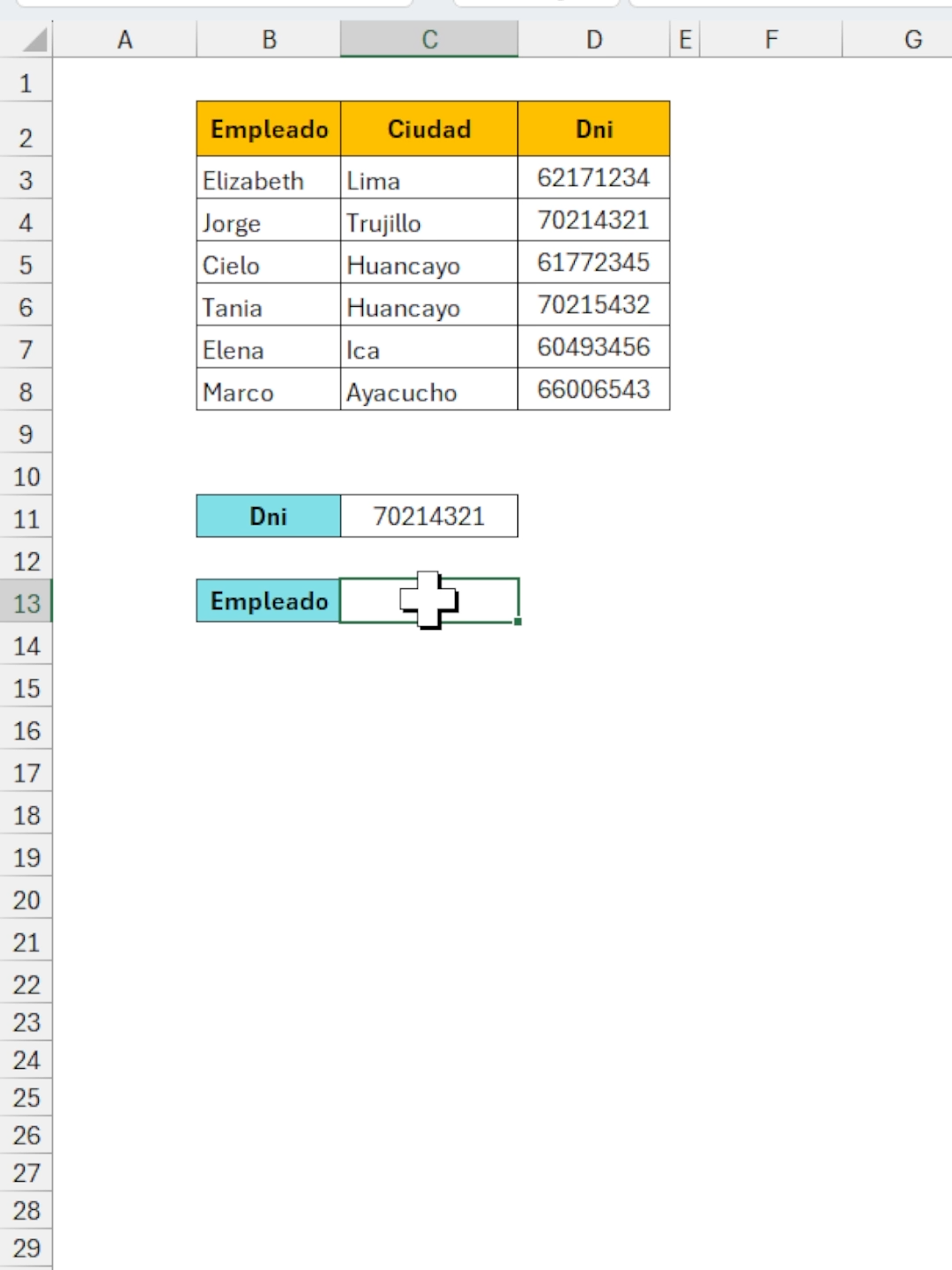 BuscarV hacia la IZQUIERDA en Excel ##Excel ##exceltutorial ##microsoftexcel ##exceltips