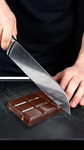 Every Chocolate Has a Surprise Inside 🍫 What’s your favorite? 👀  #chocolatecutting #satisfying #asmr #chocolate 
