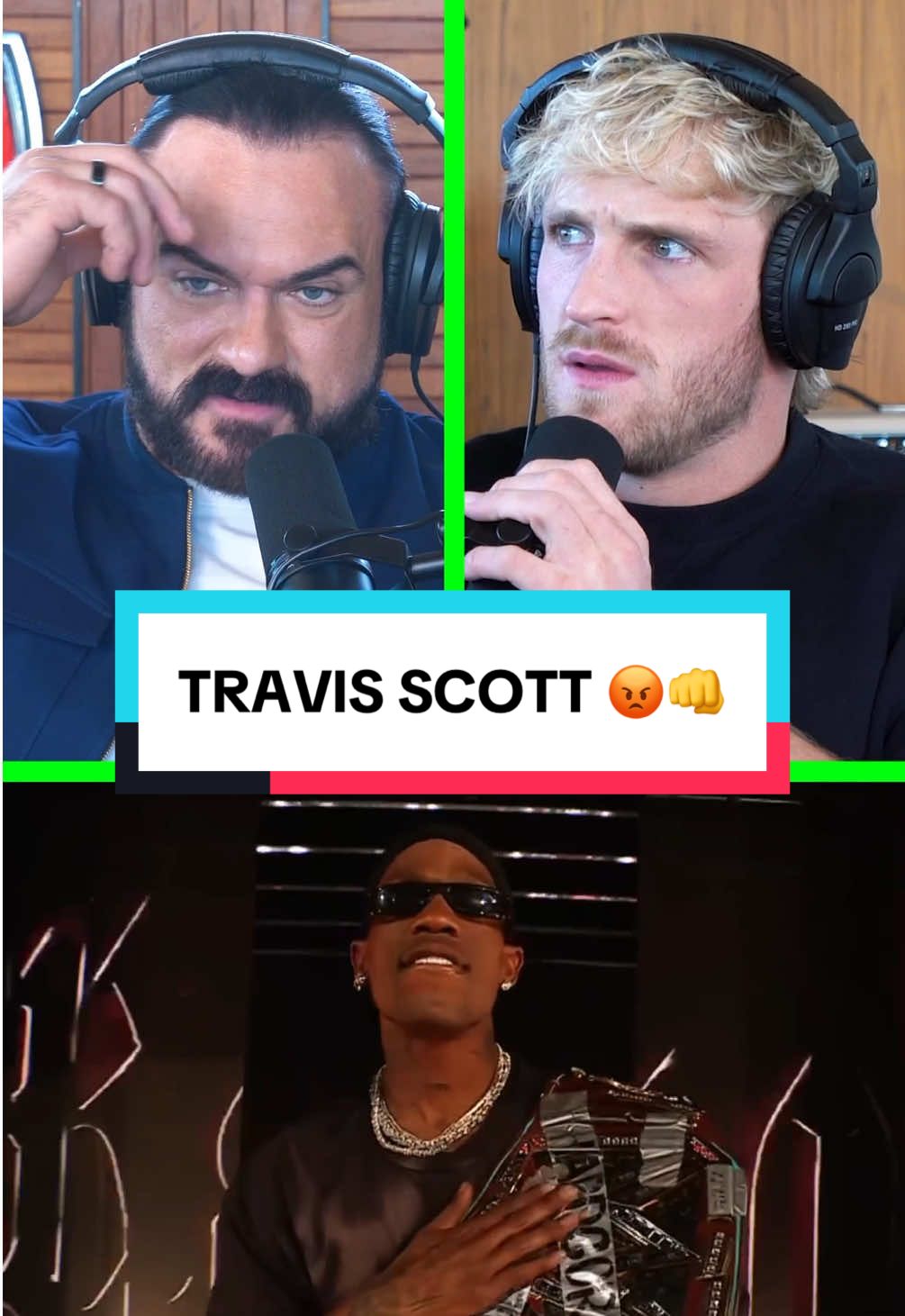 DREW MCINTYRE’S PROBLEM WITH TRAVIS SCOTT 😡 #loganpaul #WWE #drewmcintyre #travisscott #codyrhodes @Logan Paul @heybigmike @WWE @Drew McIntyre 