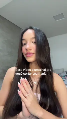 amigas confiem em miiimmn #franja #cabelo #penteado 