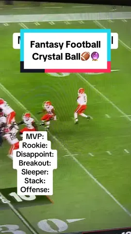 Come back to this when I go 7/7😈 #fantasyfootball #fantasycontent #fantasypredictions #crystalball #nflconvo