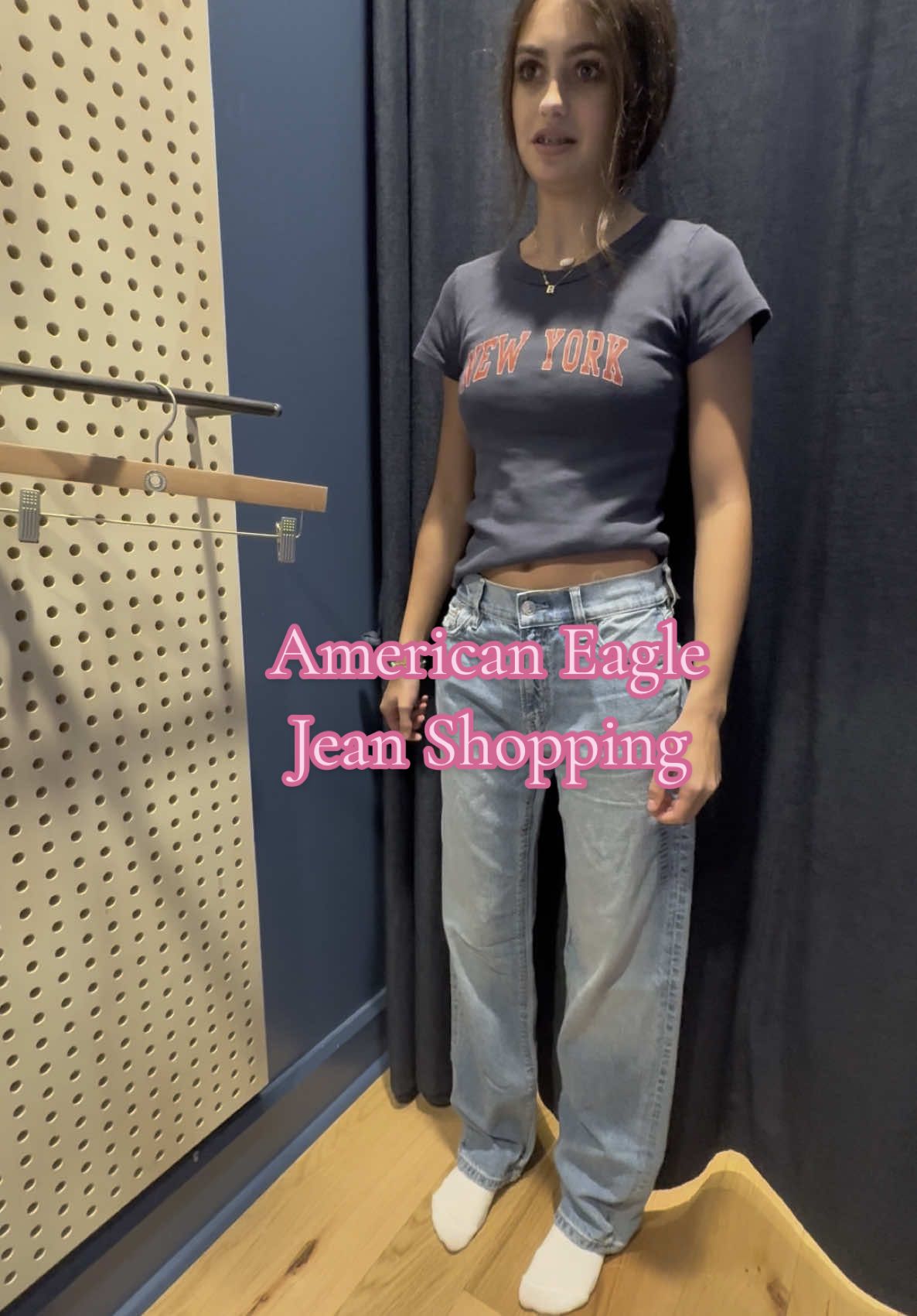 It’s always been so hard to find her fitting jeans!! @Blakely🫶🏻reilly #fyp #backtoschoolshopping #jeans #americaneagle #teenager #momdaughter #shopping 
