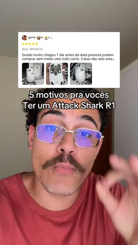 Aproveitem esse mouse mano.  #tiktokshop #mouse #gamer #mousegamer #attacksharkr1 