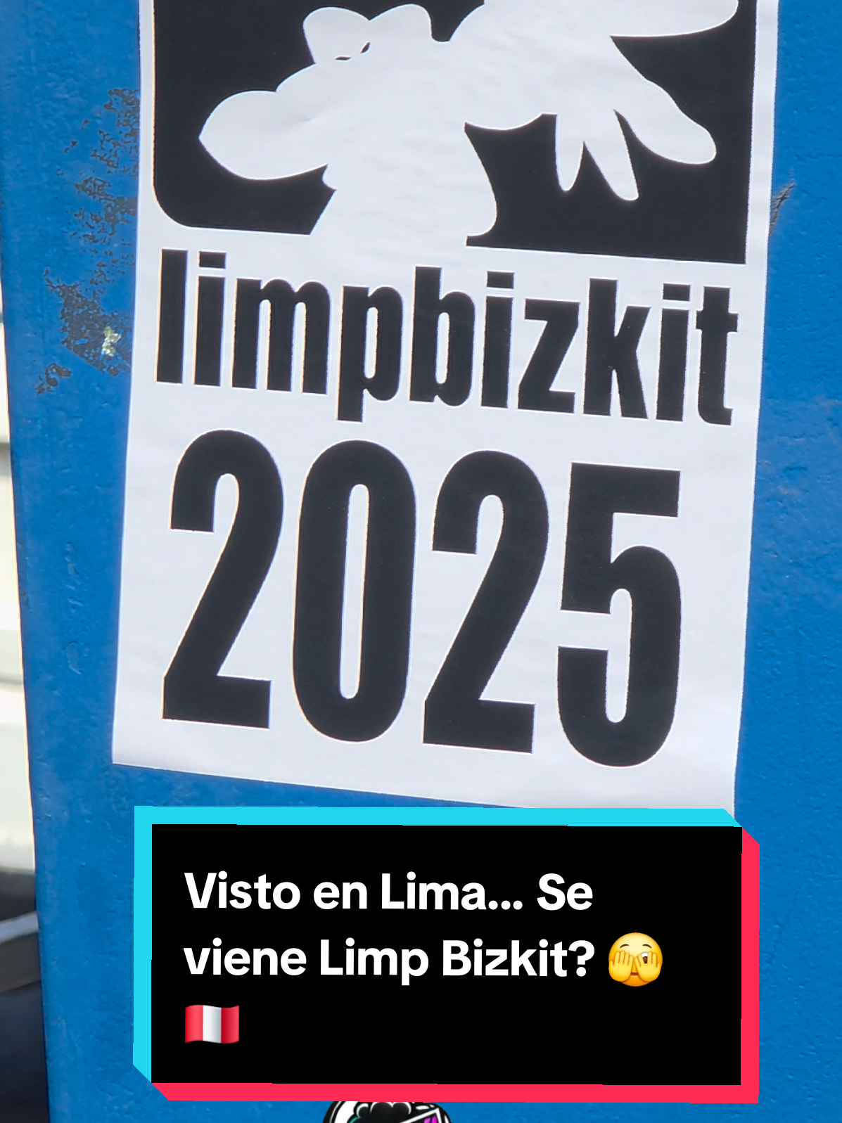SE VIENEEEE... Visto hoy (sábado 26 de julio) en La estación central del Metropolitano en Centro Cívico. 🔥🖤 #limpbizkit #rollin #limaperu🇵🇪 #lima #conciertos #conciertosperu #2025 