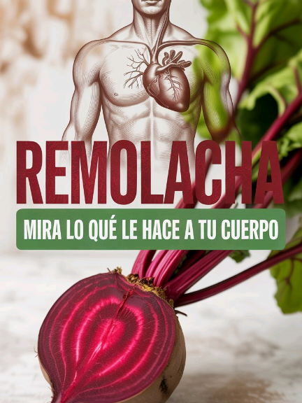 Si comes remolacha durante 30 días seguidos, tu cuerpo empezará a transformarse desde adentro. Mejora la circulación, la mente se aclara, tu piel brilla... y isso es solo el comienzo. Mira cómo este alimento natural impacta cada parte de ti. #remolacha #saludnatural #cuerposano #alimentaciónconsciente #beneficiosnaturales 
