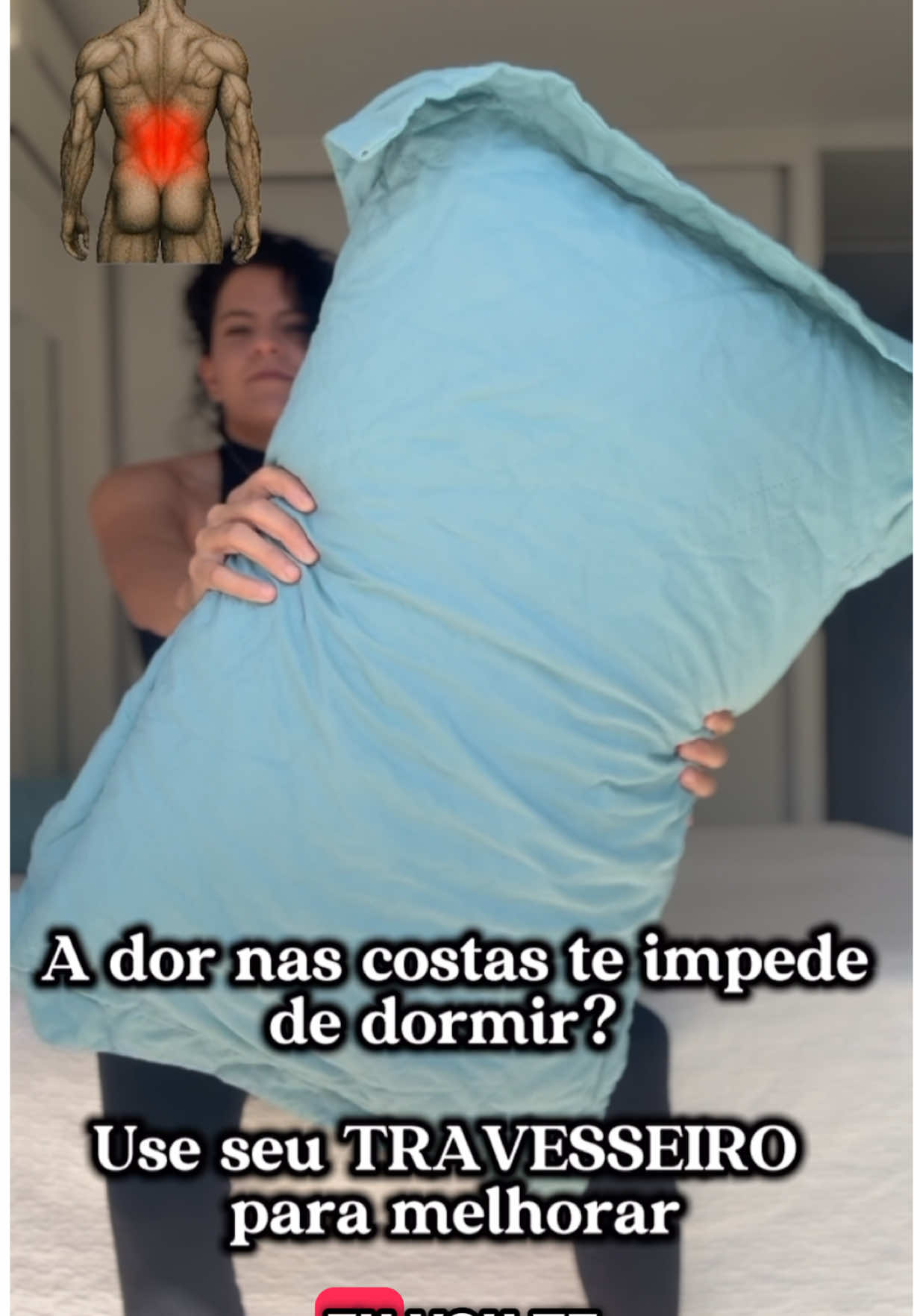 Você deita, vira pra um lado… pro outro… e a lombar não colabora? 😩 Esse exercício com um travesseiro pode ser o que faltava pra você dormir bem de novo! 🌙✨ Em 2 passos simples, você vai descomprimir a lombar e relaxar o corpo — sem precisar de remédio. 💊❌ 🔁 Salva esse vídeo pra fazer antes de dormir! 📲 Marca aqui alguém que vive reclamando de dor nas costas! 🧠 Comenta aqui embaixo: Qual dor mais te atrapalha no dia a dia? #DorLombar #Fisioterapia #FisioEmCasa #ExercícioParaDor 