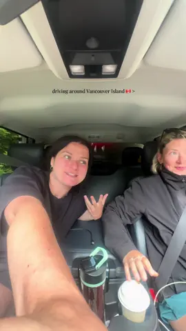 driving around Vancouver island 🥹 #vancouver #canada #irish #vancouverisland #campervan #roadtrip 