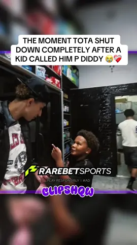 Tota crashinf out after a kid called him p diddy 😭🙏 #tota #viral #english #trending #fyp  