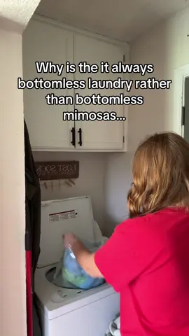 Just your average mom doing endless laundry #laundry #momtok #momhumor #momfunny #relatable #relatablecontent #momrelatable 