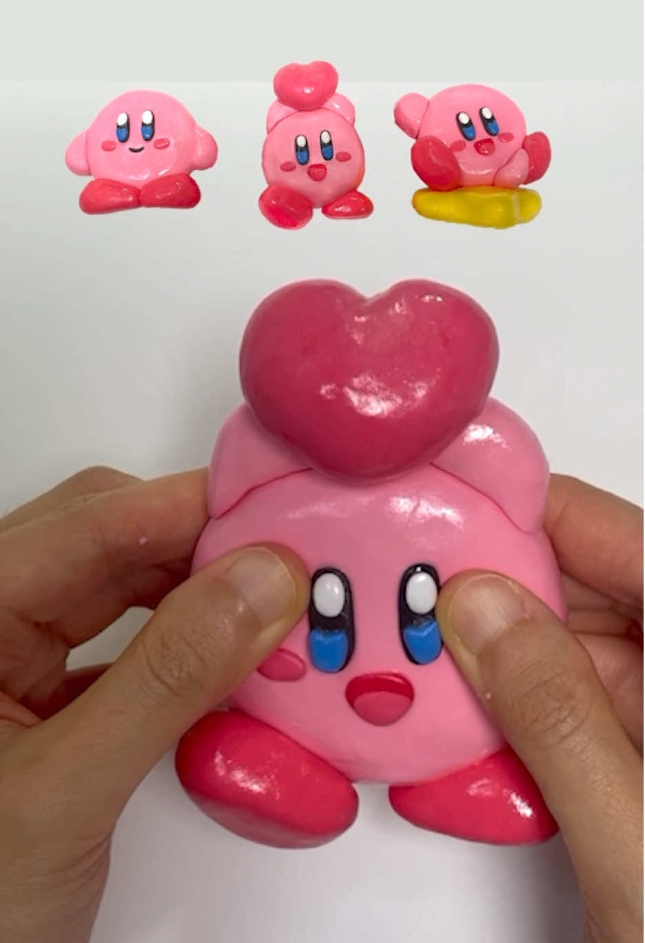 Clay Cracking ASMR | Kirby 별의커비 점토부수기 #slimeasmr 