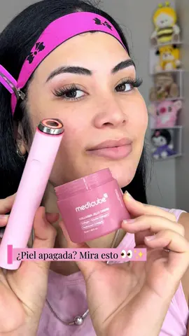 ✨ El combo perfecto para una piel firme y luminosa 💖 💆🏻‍♀️ Uso el Collagen Jelly Cream con el dispositivo EMS de Medicube y mi piel lo agradece 😍 📦 Disponible en TikTok Shop con descuentazo 🔥 @medicube global  #medicube #collagencream #skincarecoreano #tiktokshop #pielradiante #beautyroutine #GlowUp 