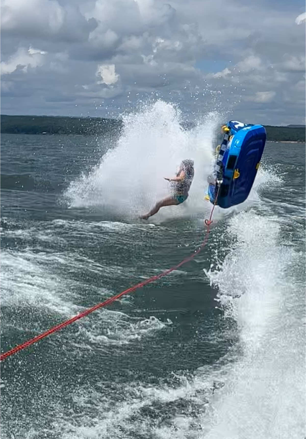 When your dad FINALLY gives his oldest grand kids a dose of your childhood lake days. 😂 #dangerzone#lakedays#tubing#funny#cousins#jet2holidays#jet2holiday#trend#viral#fyp#fy#fypシ゚viral 