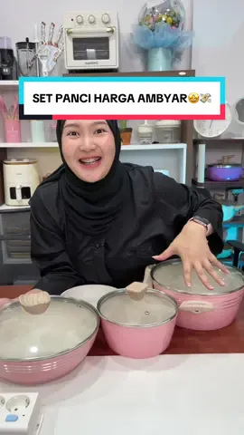 Jangan sampe ketinggalan set panci pink cantik harga amburadul bangettt😖😖Join live sekarang‼️‼️ #paydaysale #fypシ゚ #fypage #ischaindyofficial #indytiaras_ #gajiansale 
