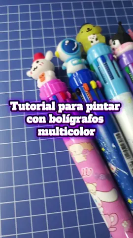 Seguiré subiendo mis tutoriales para que sigan aprendiendo ✨ #boligrafomulticolor #boligrafiando #dibujoconboligrafo #artedealtagama #tutorial 