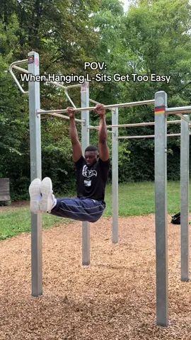 just hangin around #calisthenics #fyp #lsit