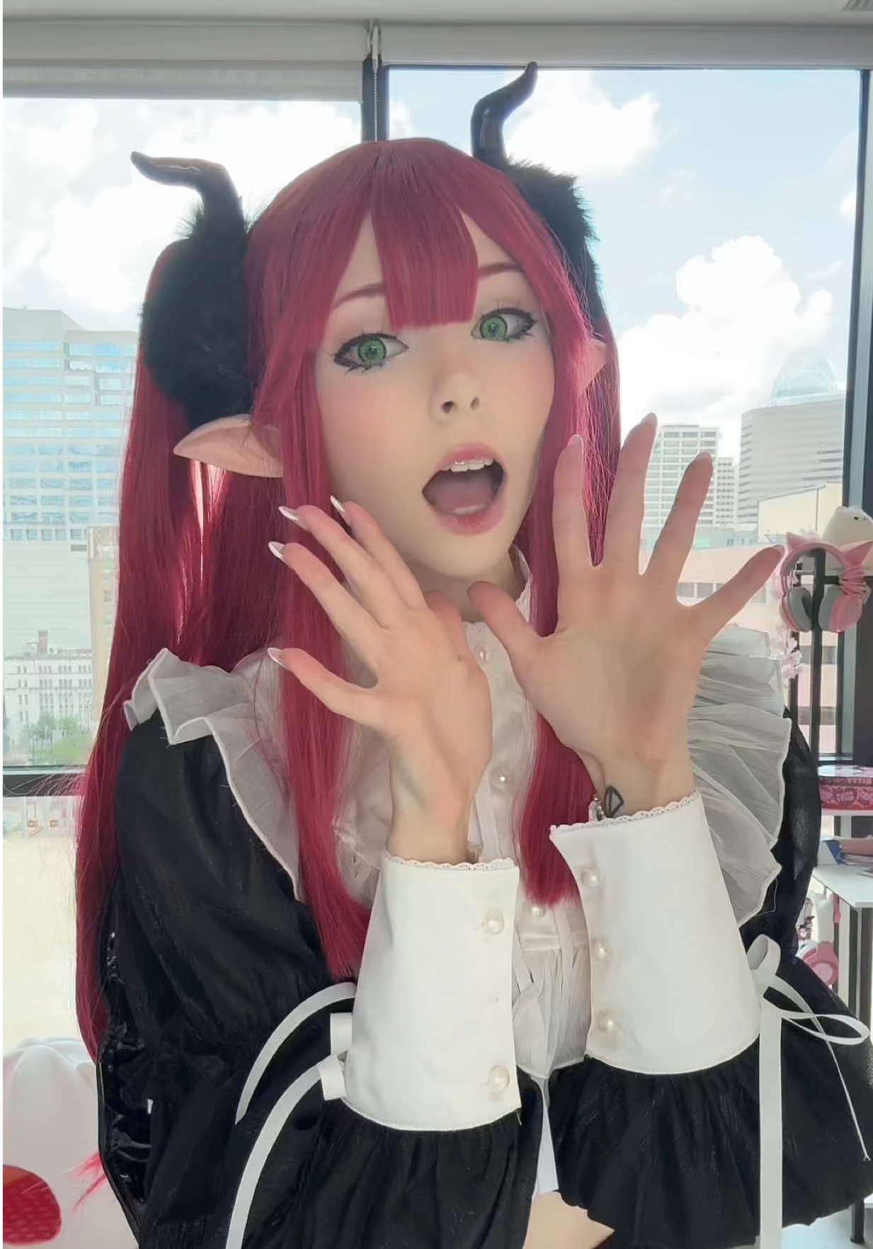 u kno whats actually under these shorts #mydressupdarling #marinkitagawa #cosplay #anime 