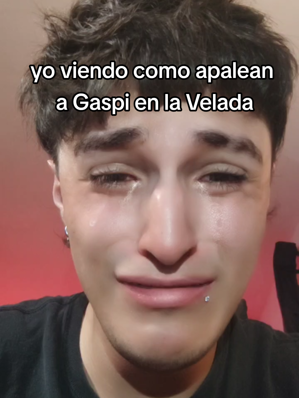 Gaspi noooooo😭😭 #laveladadelaño #veladadelaño 