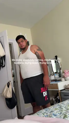 I swear he can sense when I’m laying down somewhere. 🤭 #fyp #fypシ #trending #trendingvideo #husbandwife #husbandwifecomedy #husbandsoftiktok #husbandsbelike #trending #trendingvideo 