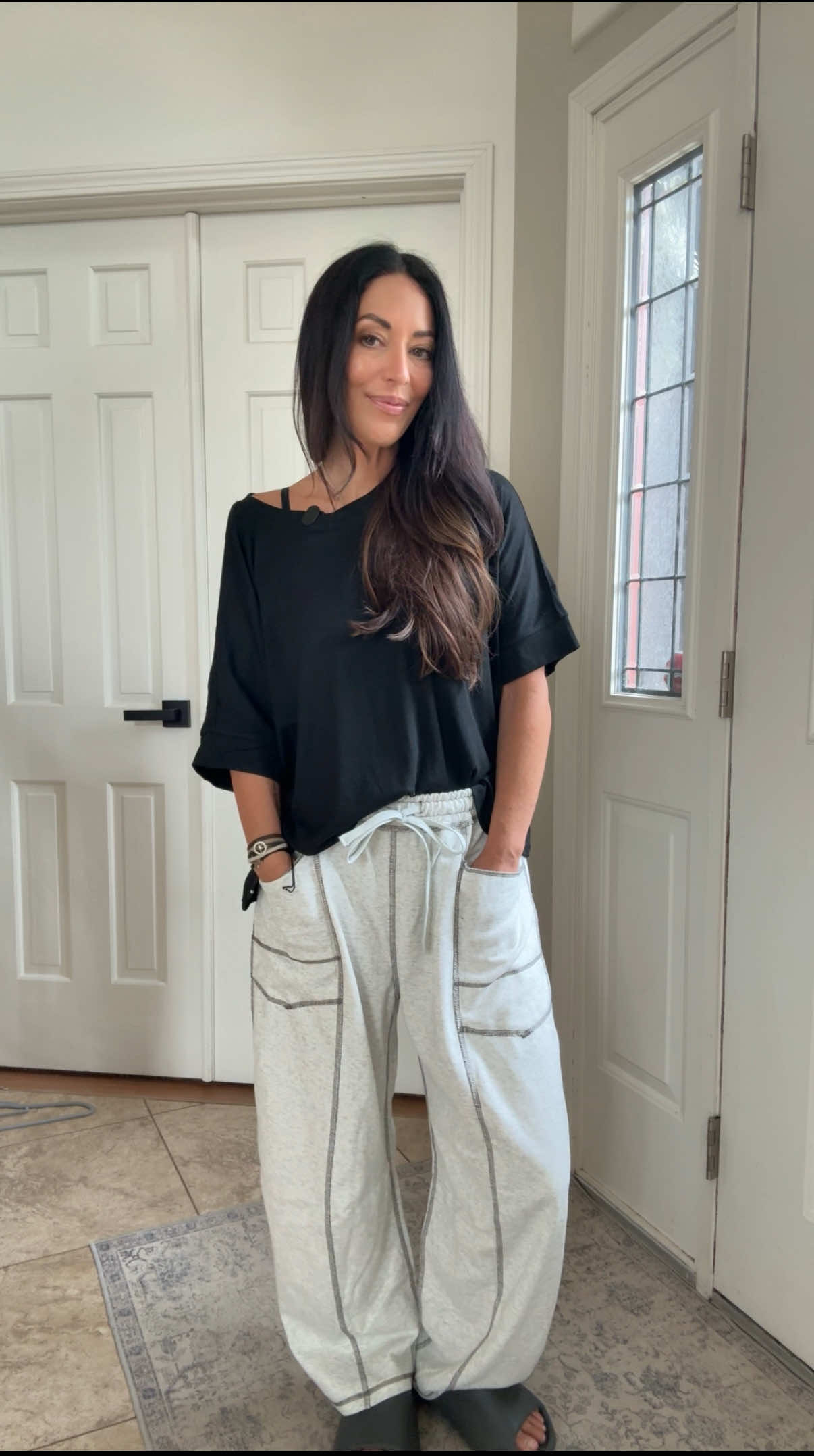 Replying to @nooneishere246  I’m no help in choosing colors.  I love them all!  Both these detailed #barrelsweatpants and the sold colors are a HUGE win over here. 